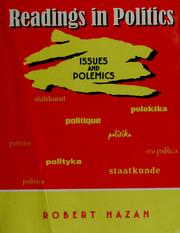 Cover of: Reading in politics by [compiled by] Robert Hazan.