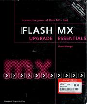 Cover of: Flash MX upgrade essentials | Sham Bhangal