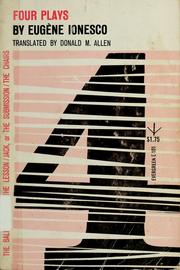 Cover of: Four plays. by Eugène Ionesco