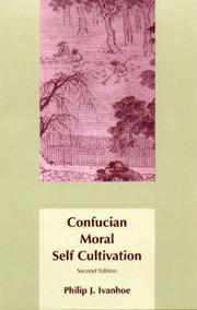 Cover of: Confucian moral self cultivation