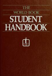 Cover of: The World book student handbook | 