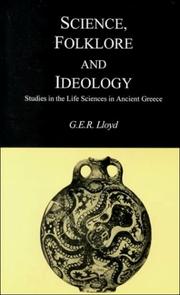 Cover of: Science, folklore, and ideology by G. E. R. Lloyd