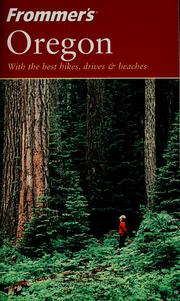 Cover of: Frommer's Oregon by Karl Samson