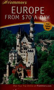 Cover of: Frommer's Europe from $70 a day by 