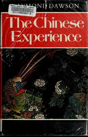 Cover of: The  Chinese experience