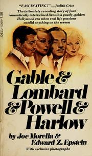 Cover of: Gable & Lombard & Powell & Harlow