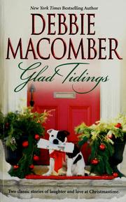 Cover of: Glad tidings by Debbie Macomber.