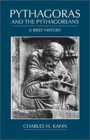 Cover of: Pythagoras and the Pythagoreans: A Brief History