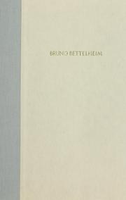 Cover of: A  good enough parent by Bruno Bettelheim