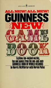 Cover of: Guinness new game book by Norris McWhirter