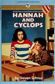 Cover of: Hannah and Cyclops
