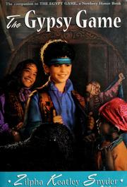 Cover of: The Gypsy game