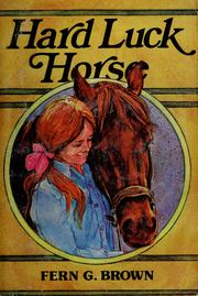 Cover of: Hard luck horse by Fern Brown