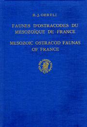 Faunes d'ostracodes du mésozoïque de France