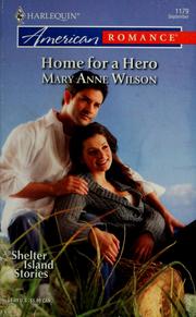 Cover of: Home for a Hero (Harlequin American Romance, No. 1179)