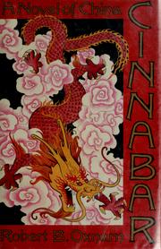 Cover of: Cinnabar: a novel of China