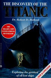 Cover of The discovery of the Titanic