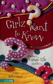 Cover of: Girlz want to know by Susie Shellenberger