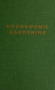 Cover of: Hydroponic gardening by Raymond Bridwell