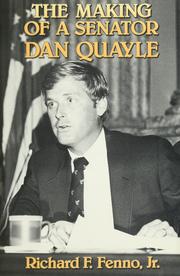 Cover of: The  making of a senator: Dan Quayle