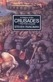 Cover of: A History of the Crusades : Volume I by 
