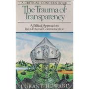 Cover of: The trauma of transparency