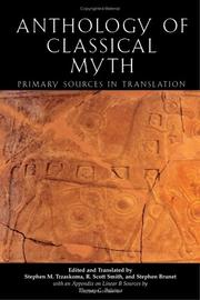 Cover of: Anthology Of Classical Myth: Primary Sources in Translation  by 