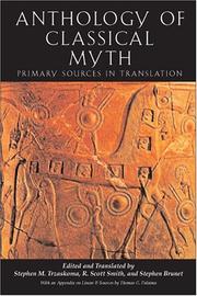 Anthology of classical myth by Stephen Trzaskoma, R. Scott Smith, Thomas G. Palaima
