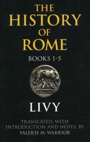 Cover of: The History of Rome, Books 1-5 by Titus Livius