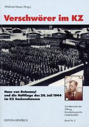 Verschwörer im KZ by Winfried Meyer