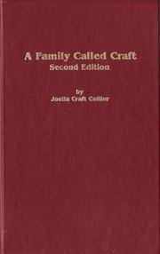 Cover of: A family called Craft by Joella Craft Collier