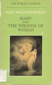 Cover of: MARY AND THE WRONGS OF WOMAN by Mary Wollstonecraft