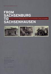 Cover of: From Sachsenburg to Sachsenhausen: pictures from the photograph album of a concentration camp commandant