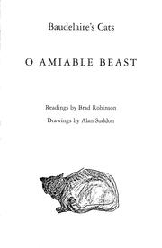 Cover of: O Amiable Beast
