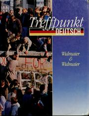 Cover of: Treffpunkt Deutsch by E. Rosemarie Widmaier