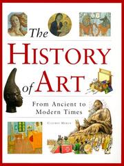 Cover of: The History of Art by Anita Ganeri, Claudio Merlo