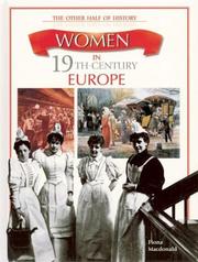 Women in 19th-century Europe by Fiona MacDonald