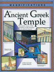 Cover of: An Ancient Greek Temple by John Malam, Mark Bergin
