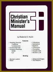 Cover of: Christian Ministers Manual/03029