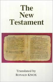 Cover of: The New Testament