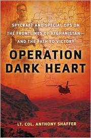 Cover of: Operation Dark Heart by Anthony Shaffer