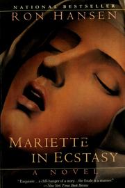 Cover of: Mariette in ecstasy by Ron Hansen