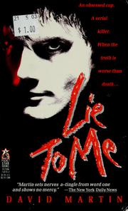 Cover of: Lie to me