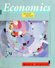 Cover of: Economics | Rodney H. Mabry