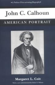 Cover of: John C. Calhoun | Margaret L. Coit