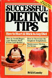 Cover of: Successful dieting tips by Bruce Lansky