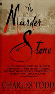 Cover of: The murder stone