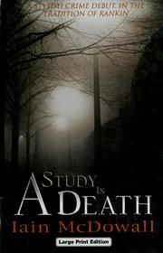 Cover of: A study in death
