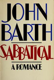 Cover of: Sabbatical by John Barth