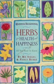 Cover of: Herbs for health and happiness